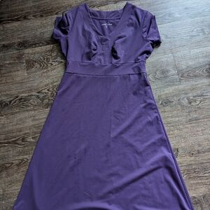 Eddie bauer purple dress